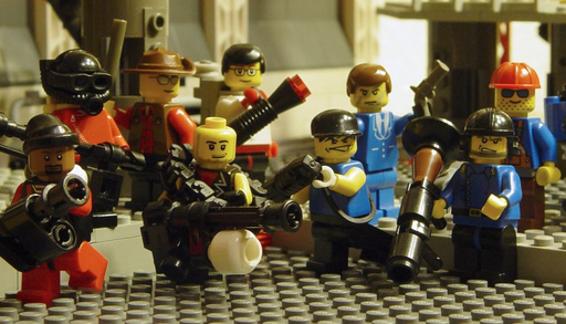 Team Fortress 2 - TF2..... in Lego