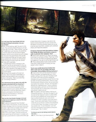 Uncharted 3: Drake’s Deception - Сканы Uncharted 3 из EDGE